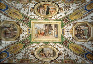 Taket i Galleria Corsini, Rom